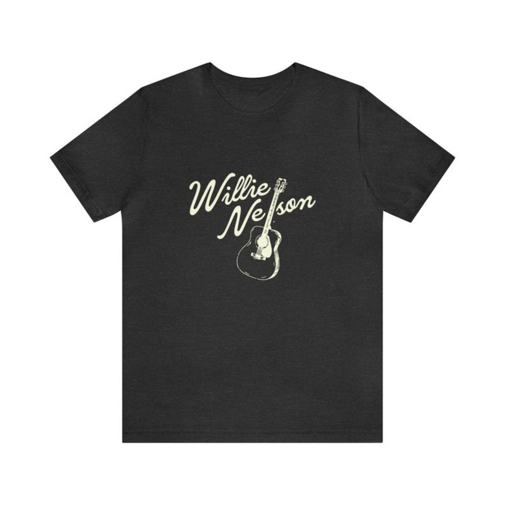 Willie Nelson Country Artist Western Tshirt  Western Shirt Cowboy Guitar Shirt